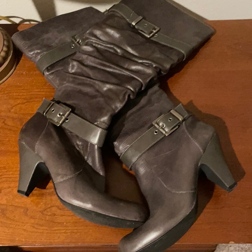 Jessica Simpson heeled knee high boots